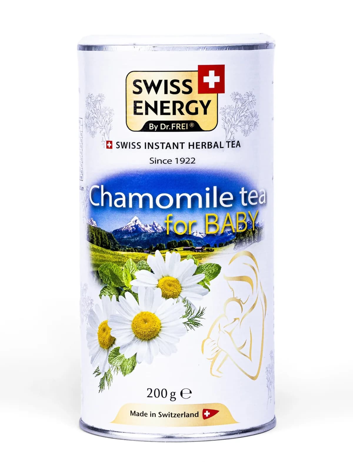 شاي سويس انيرجي بالبابونج للأطفال – يساعد على النوم ويريح التسنين | 200 جرام